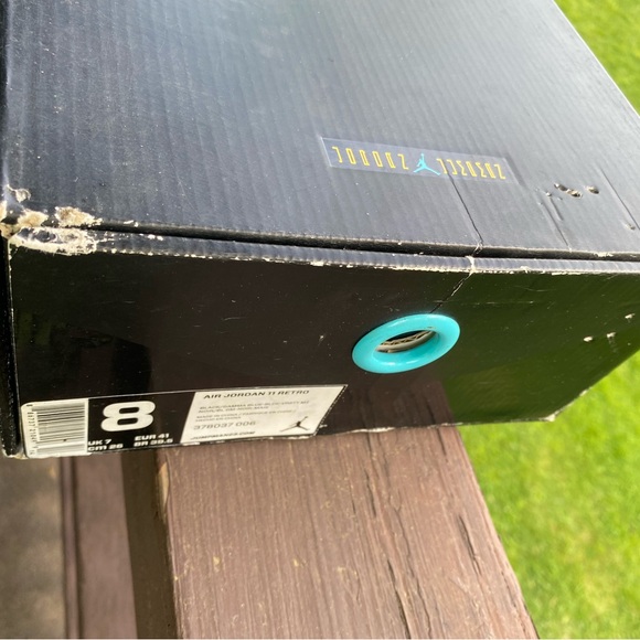 Jordan 11 Gamma Blue SIZE 8M Women 9-1/2 ! 🔥BRAND NEW IN BOX ALL OG !!!! 🔥 - Picture 14 of 17
